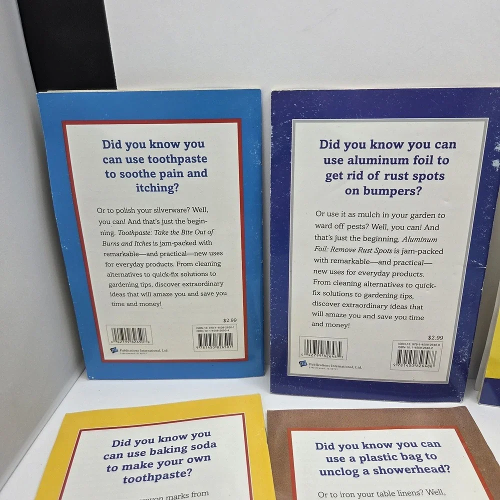 Household Hints Books Set of 10